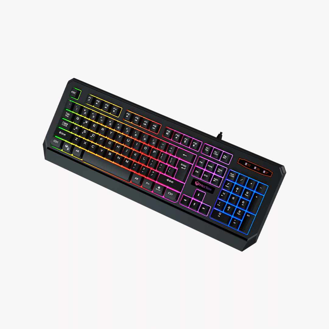 Meetion gaming keyboard and RGB Backlit k9320